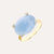 Nanis Ipanema Aquamarine Gold Ring with Diamond Detail - Orsini Jewellers