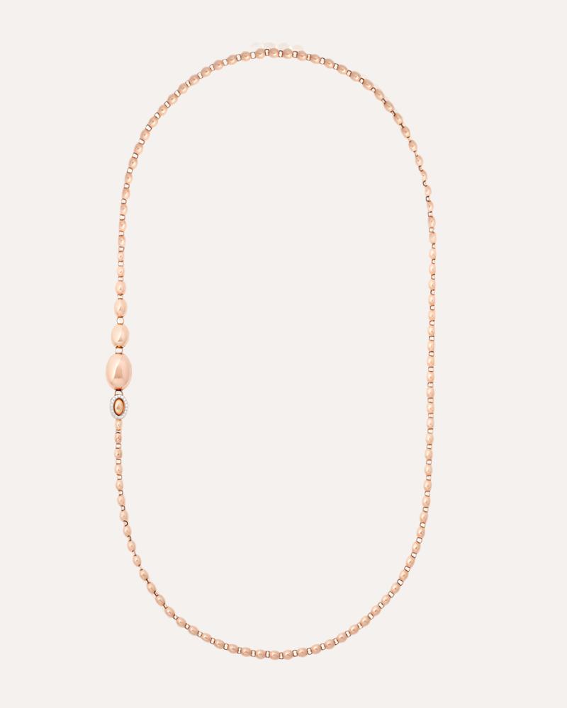 Nanis Ivy Rose Gold Boules and Diamonds Iconic Convertible Necklace - Orsini Jewellers