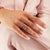 Nanis Libera Rose Gold and Diamonds Design Band Ring - Orsini Jewellers