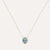 Nanis Reverse Blue Diamonds, Swiss Blue Topaz, Green Sapphires and London Blue Topaz Reversible Necklace - Orsini Jewellers