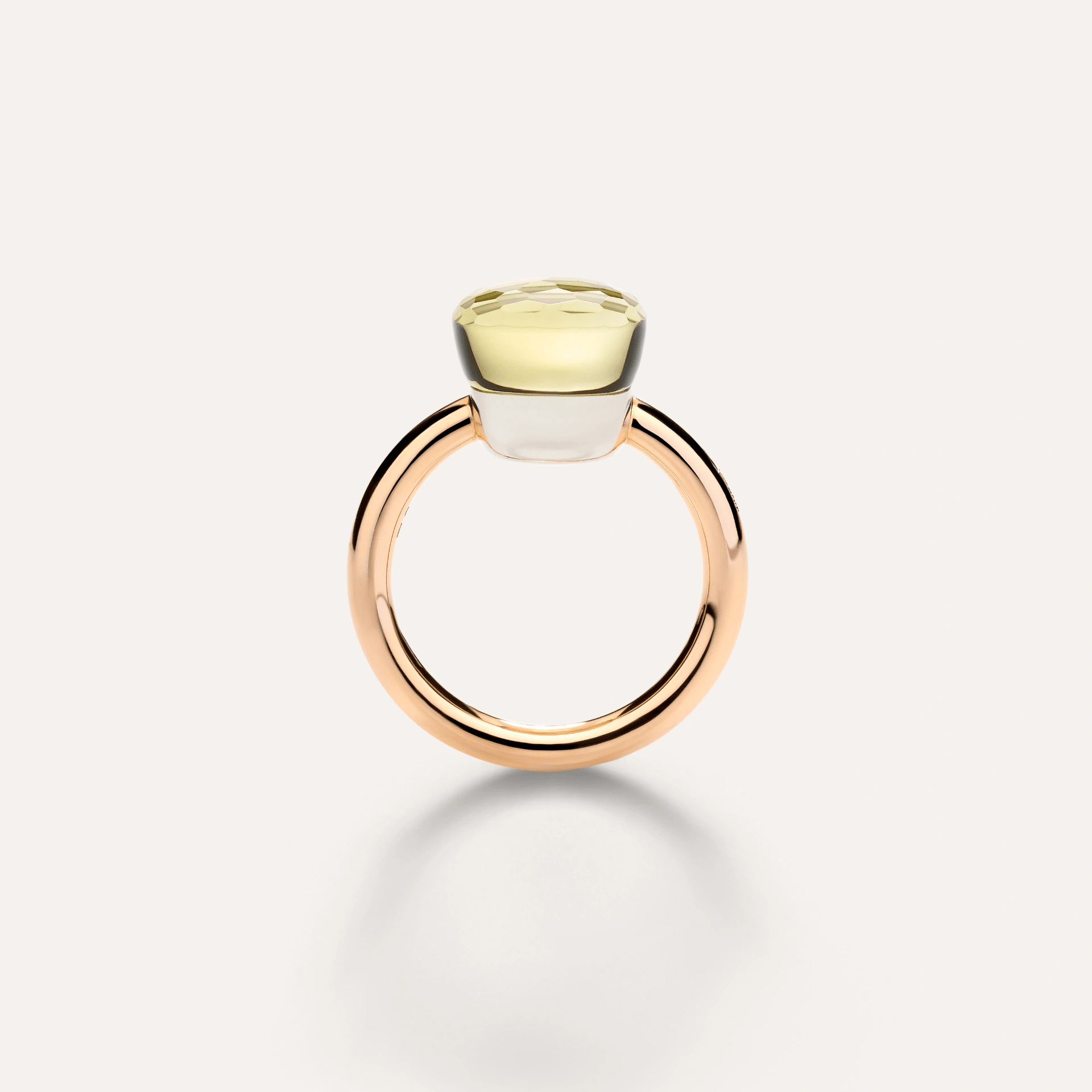 Pomellato 18k Gold Nudo Ring Lemon Quartz - Orsini Jewellers