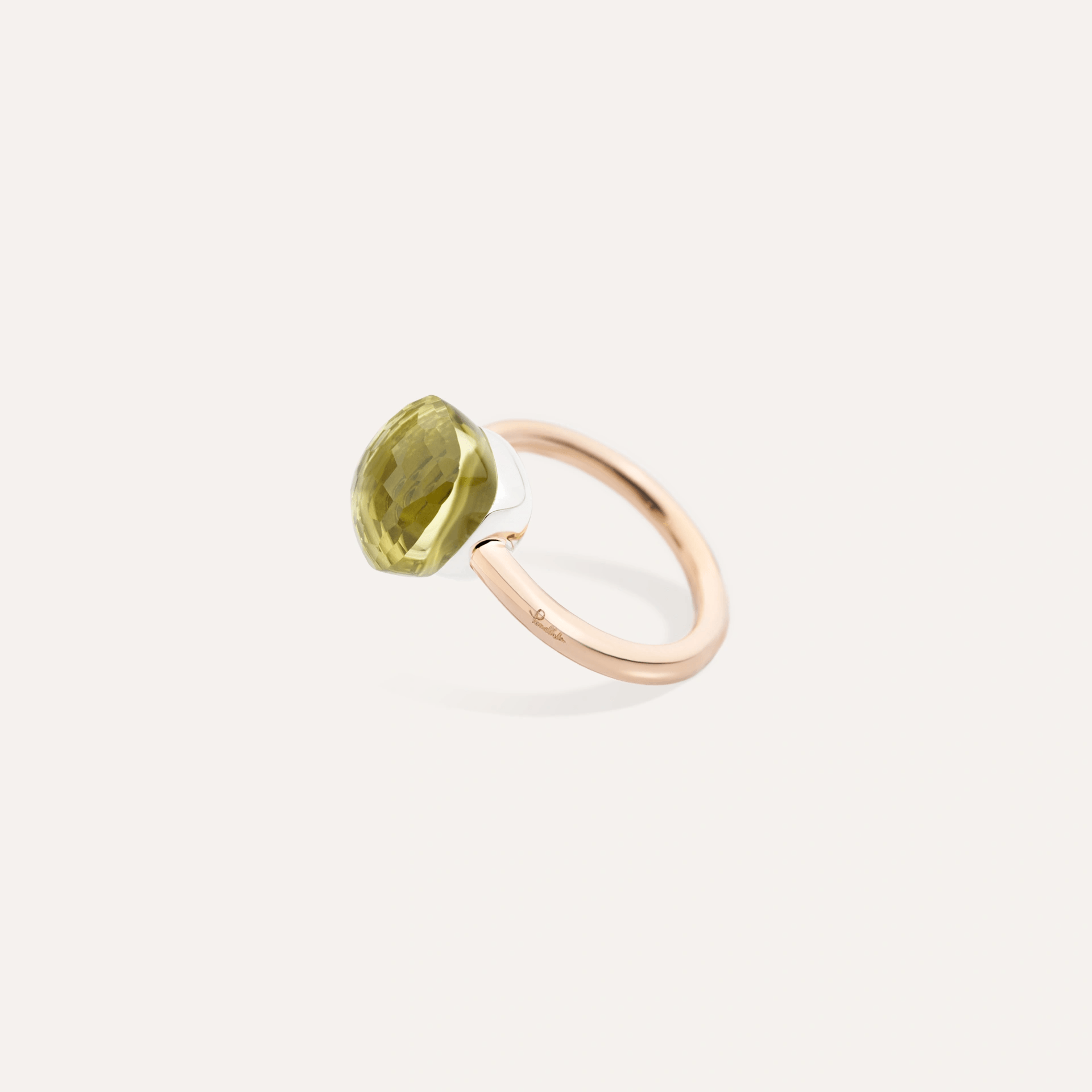 Pomellato 18k Gold Nudo Ring Lemon Quartz - Orsini Jewellers
