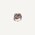 Pomellato Catene Ring in 18k Rose Gold with Brown Diamonds - Orsini Jewellers