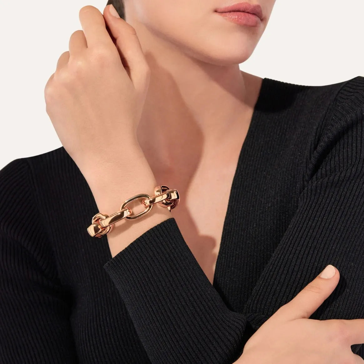 Pomellato Iconica Bracelet in 18k Rose Gold (large) - Orsini Jewellers