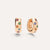 Pomellato Iconica Earrings in 18k Rose Gold with Coloured Gemstones - Orsini Jewellers