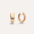 Pomellato Iconica Earrings in 18k Rose Gold with Coloured Gemstones - Orsini Jewellers