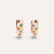Pomellato Iconica Earrings in 18k Rose Gold with Coloured Gemstones - Orsini Jewellers
