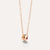 Pomellato Iconica Pendant with Chain in 18k Rose Gold with Coloured Gemstones - Orsini Jewellers