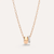 Pomellato Iconica Pendant with Chain in 18k Rose Gold with Diamonds - Orsini Jewellers
