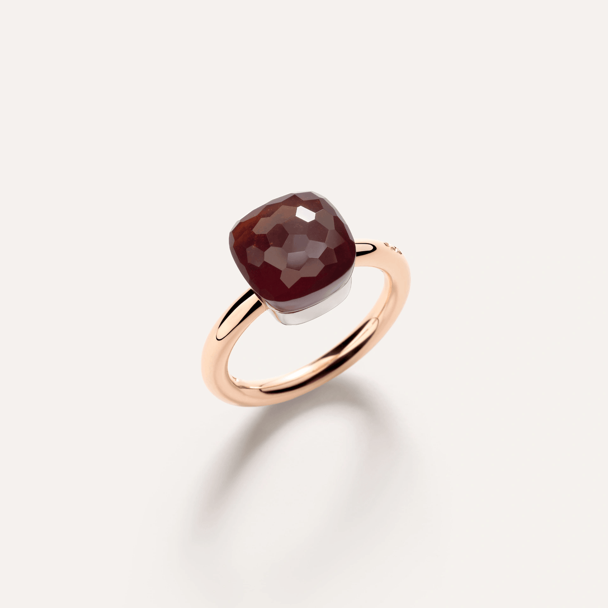 Pomellato Nudo Classic Ring 18k Gold with Garnet - Orsini Jewellers
