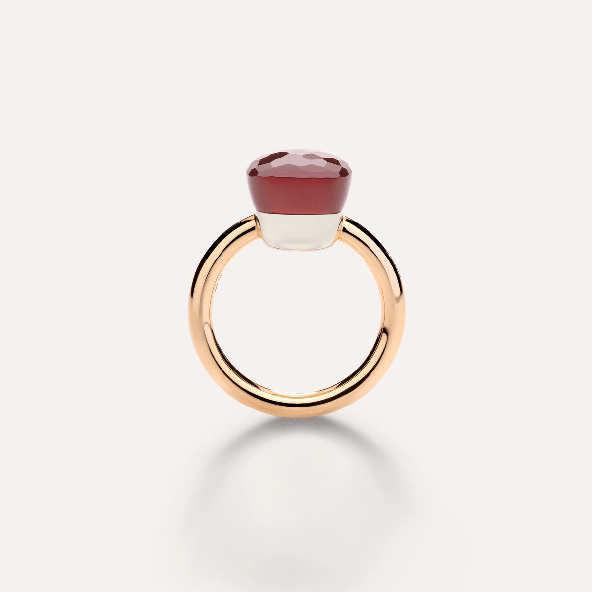 Pomellato Nudo Classic Ring 18k Gold with Garnet - Orsini Jewellers