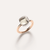 Pomellato Nudo Classic Ring 18k Gold with White Topaz - Orsini Jewellers