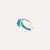 Pomellato Nudo Deep Blue Ring 18k Gold Sky Blue Topaz, Agate and Diffused Topaz - Orsini Jewellers