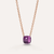 Pomellato Nudo Necklace with Petit Pendant, 18k Gold with Amethyst - Orsini Jewellers
