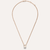 Pomellato Nudo Necklace with Petit Pendant, 18k Gold with White Topaz - Orsini Jewellers