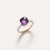 Pomellato Nudo Petit Ring 18k Gold Amethyst and Diamonds - Orsini Jewellers