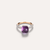 Pomellato Nudo Petit Ring 18k Gold Amethyst and Diamonds - Orsini Jewellers