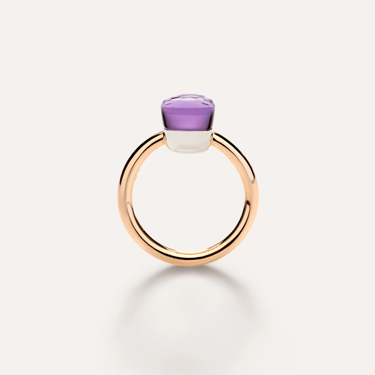 Pomellato Nudo Petit Ring 18k Gold with Amethyst - Orsini Jewellers