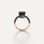 Pomellato Nudo Petit Ring 18k Gold with Obsidian and Black Diamonds - Orsini Jewellers