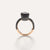 Pomellato Nudo Ring 18k Gold with Obsidian and Black Diamonds - Orsini Jewellers