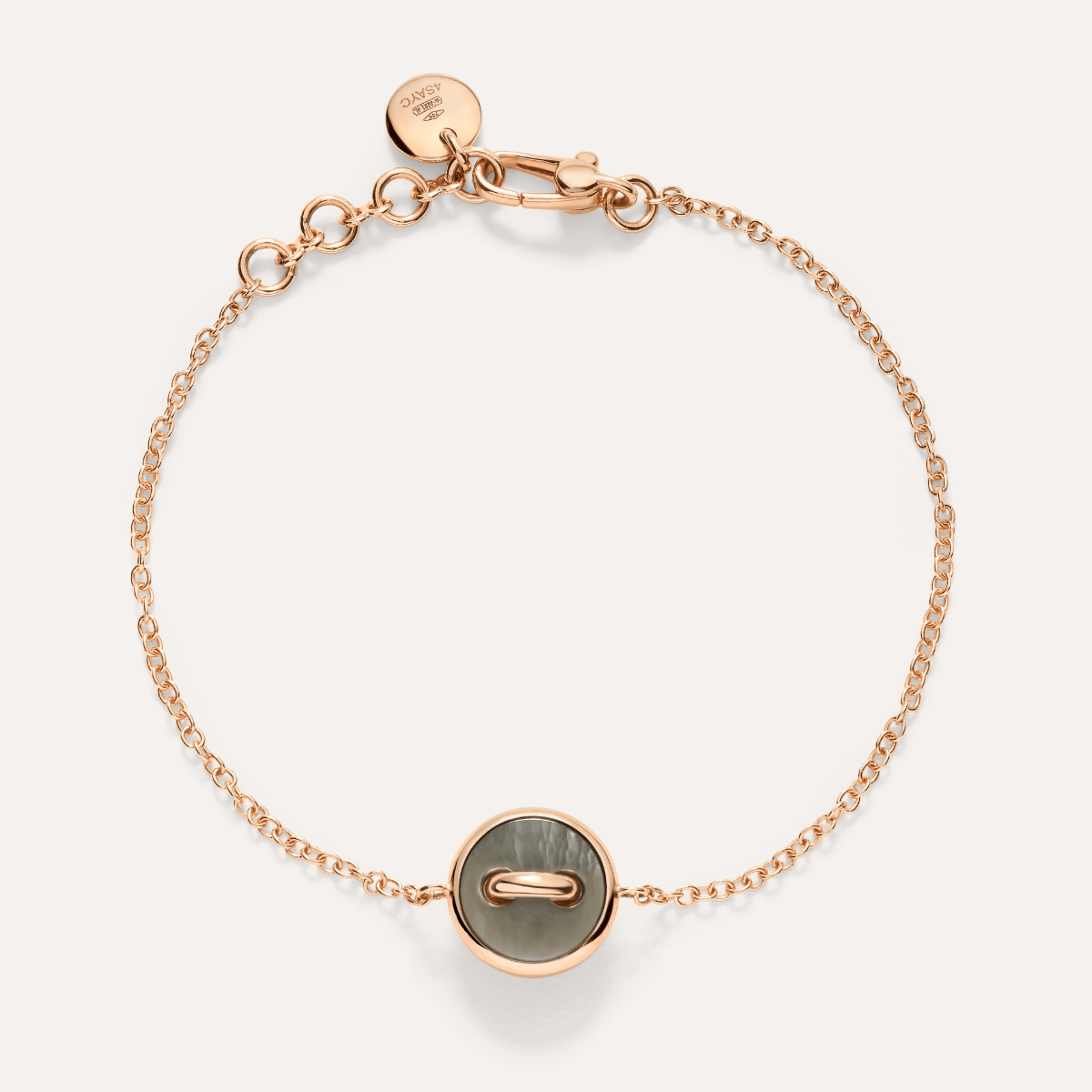 Pomellato Pom Pom Dot 18k Gold Bracelet with Mother of Pearl - Orsini Jewellers