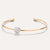 Pomellato Sabbia Bangle in 18k Rose Gold with Diamonds - Orsini Jewellers
