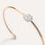 Pomellato Sabbia Bangle in 18k Rose Gold with Diamonds - Orsini Jewellers