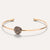 Pomellato Sabbia Bangle in 18k Rose Gold with Pave Brown Diamonds - Orsini Jewellers
