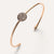 Pomellato Sabbia Bangle in 18k Rose Gold with Pave Brown Diamonds - Orsini Jewellers
