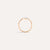 Pomellato Sabbia Rectangular Ring in 18k Rose Gold with Diamonds - Orsini Jewellers