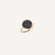 Pomellato Sabbia Ring in 18k Rose Gold with Pave Black Diamonds - Orsini Jewellers