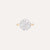 Pomellato Sabbia Ring in 18k Rose Gold with White Pave Diamonds large - Orsini Jewellers
