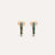 Pomellato Together Diamond Earrings in 18k Gold with Emeralds - Orsini Jewellers