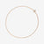 rose gold essentials necklace