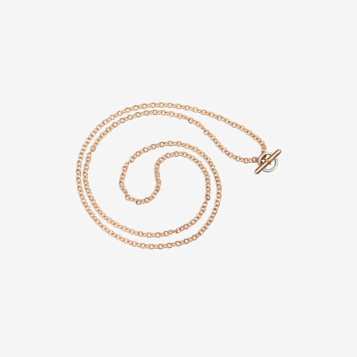 rose gold essentials necklace