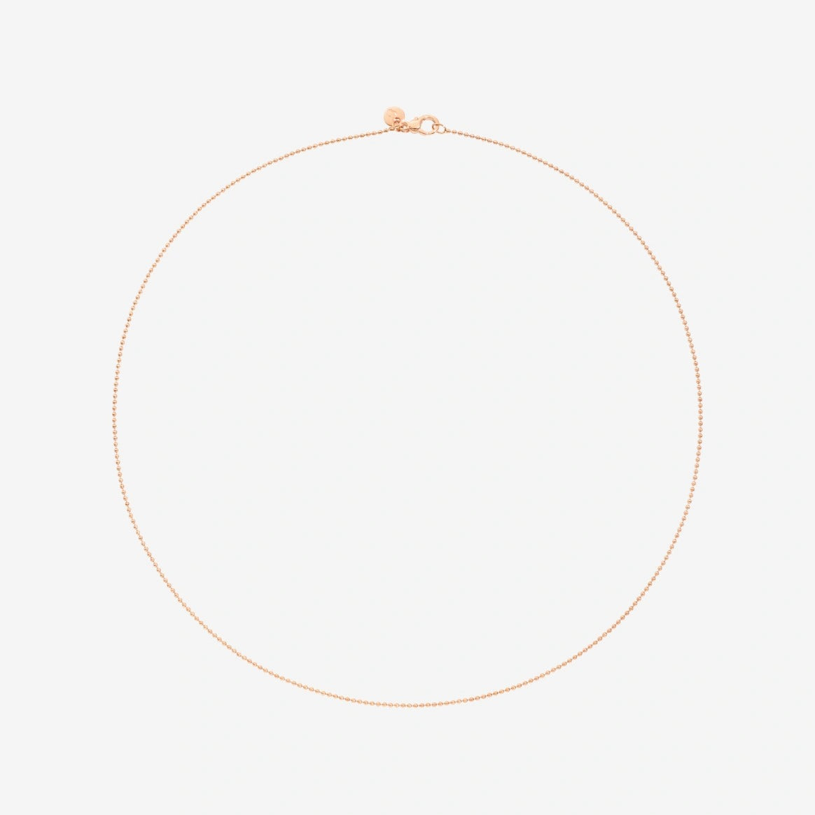 rose gold necklace