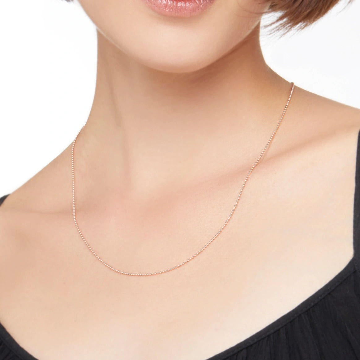 rose gold necklace