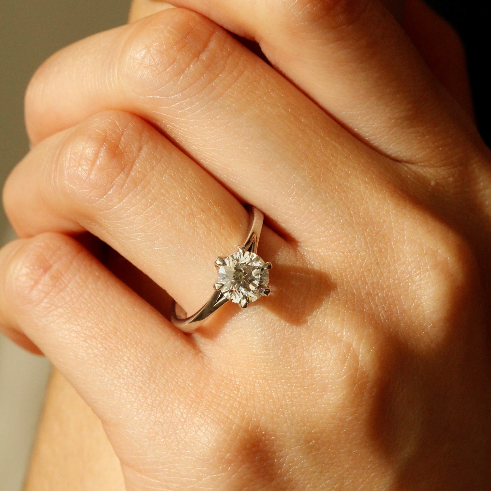 Sterling Silver Thin Diamond Stone Ring | forum.iktva.sa