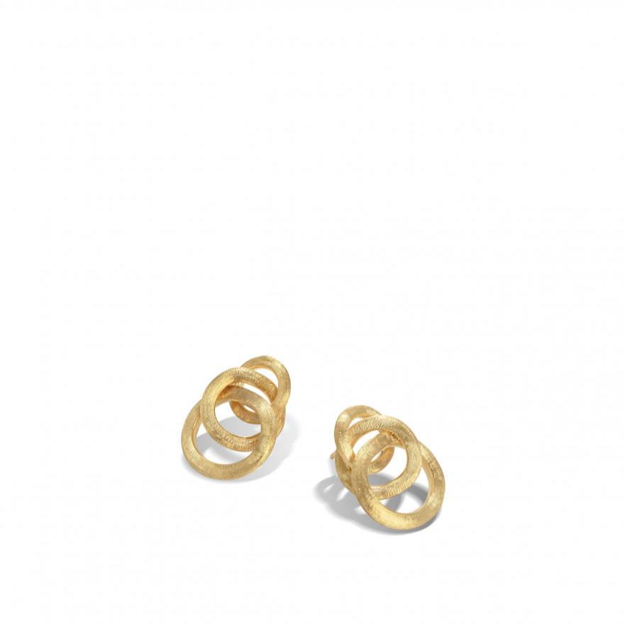 Jaipur Link Drop Earrings in 18k Yellow Gold - Orsini Jewellers NZ