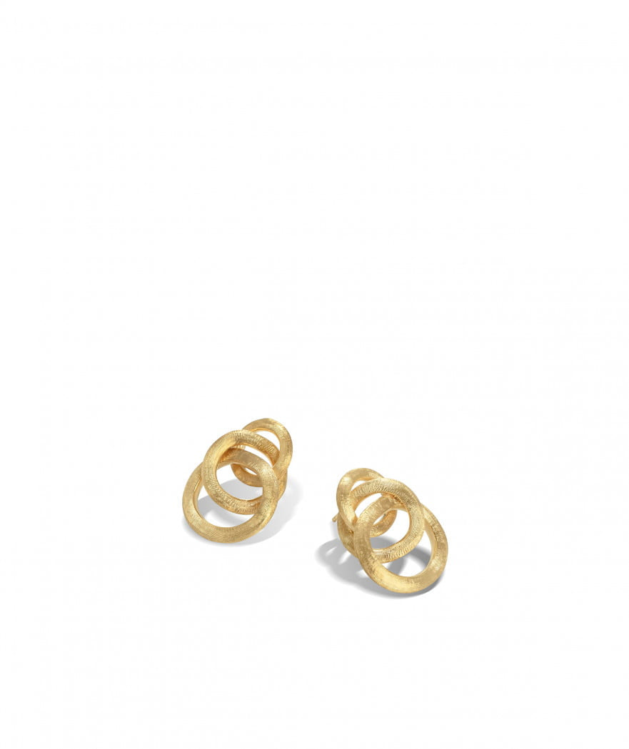 Jaipur Link Drop Earrings in 18k Yellow Gold - Orsini Jewellers NZ