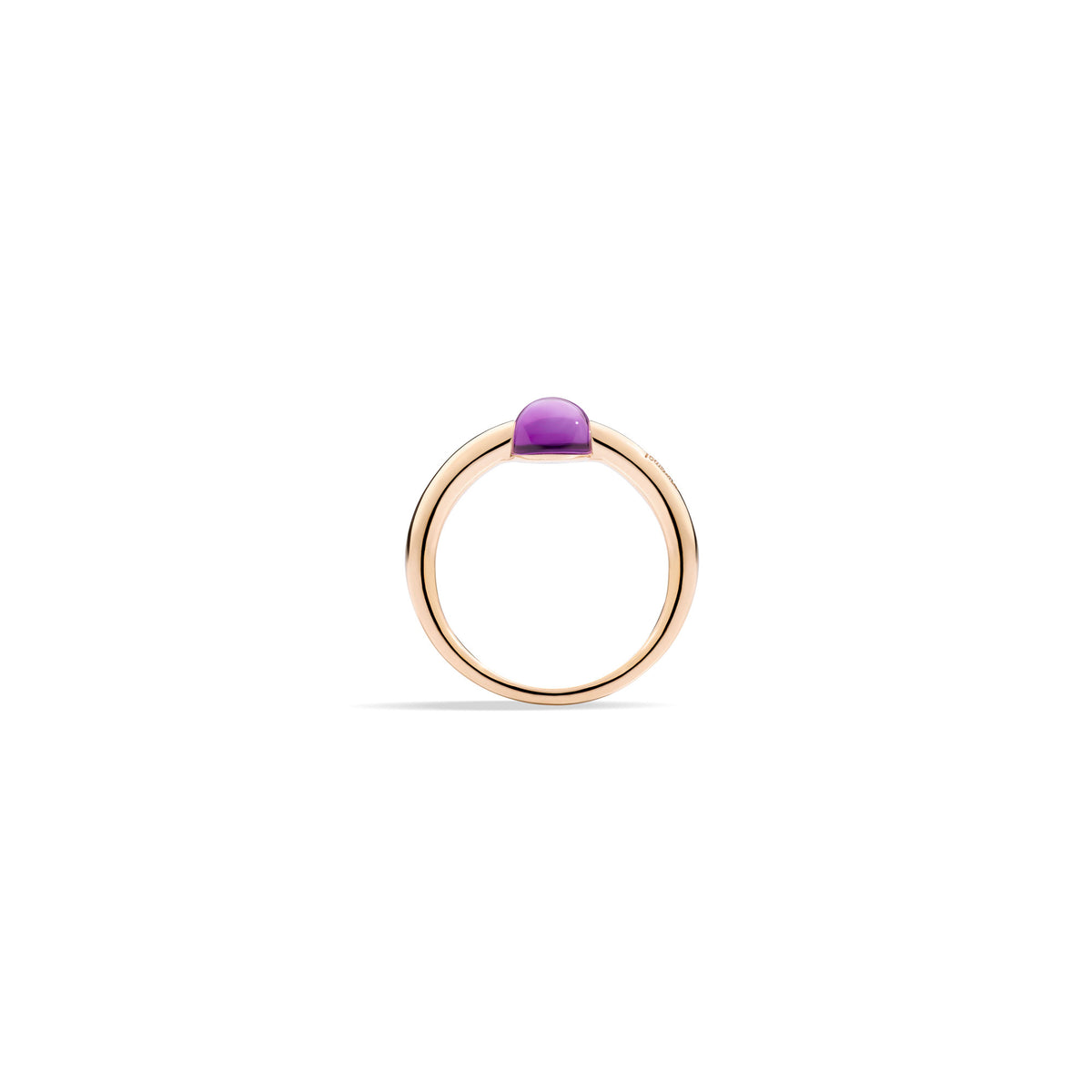 M&#39;ama non M&#39;ama Ring in 18k Rose Gold with Amethyst - Orsini Jewellers NZ