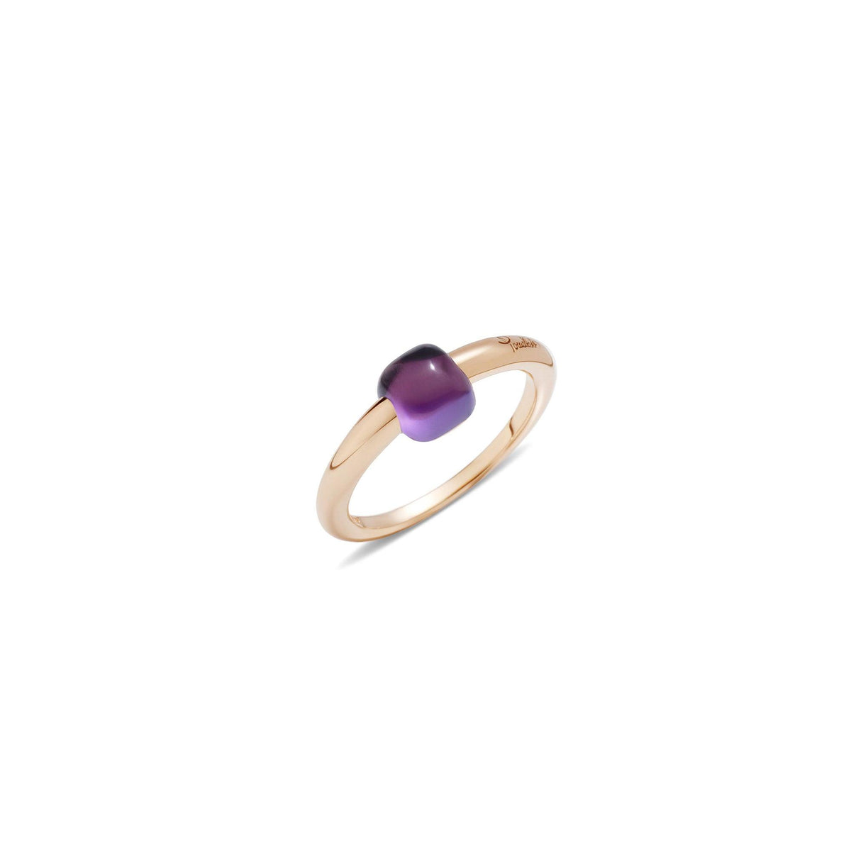 M&#39;ama non M&#39;ama Ring in 18k Rose Gold with Amethyst - Orsini Jewellers NZ