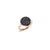 Sabbia Ring in 18k Rose Gold with Pave Black Diamonds - Orsini Jewellers NZ