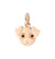 DoDo Pug in 9kt Rose Gold with Enamel - Orsini Jewellers NZ