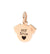 DoDo Pug in 9kt Rose Gold with Enamel - Orsini Jewellers NZ