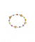Africa Gemstone Bracelet in 18k Yellow Gold with Mixed Gemstones - Orsini Jewellers NZ