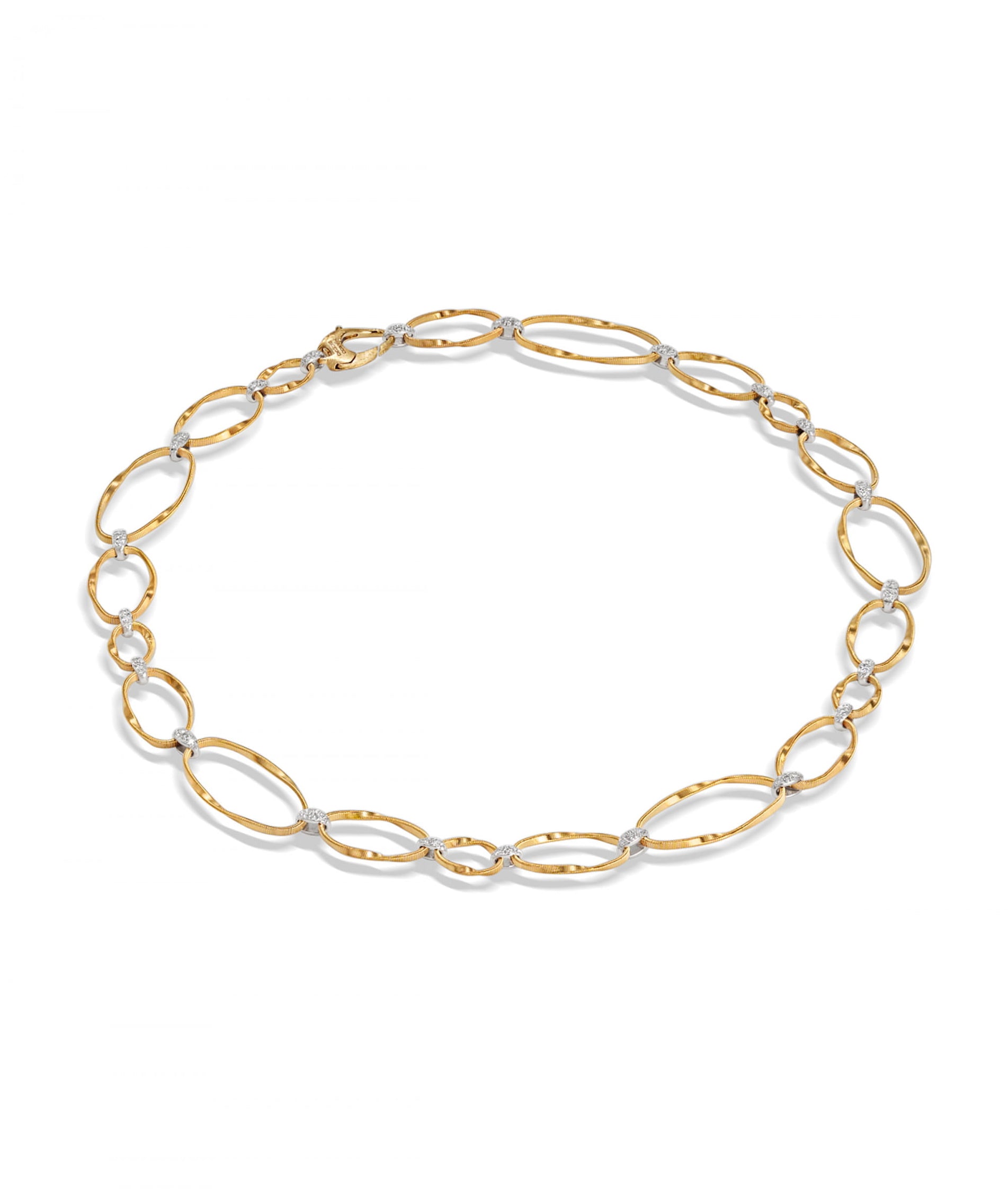 Marco Bicego Marrakech Onde Necklace Diamonds and 18k Gold - Orsini Jewellers