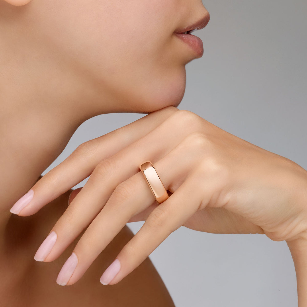 Iconica Ring in 18k Rose Gold (small) - Orsini Jewellers NZ