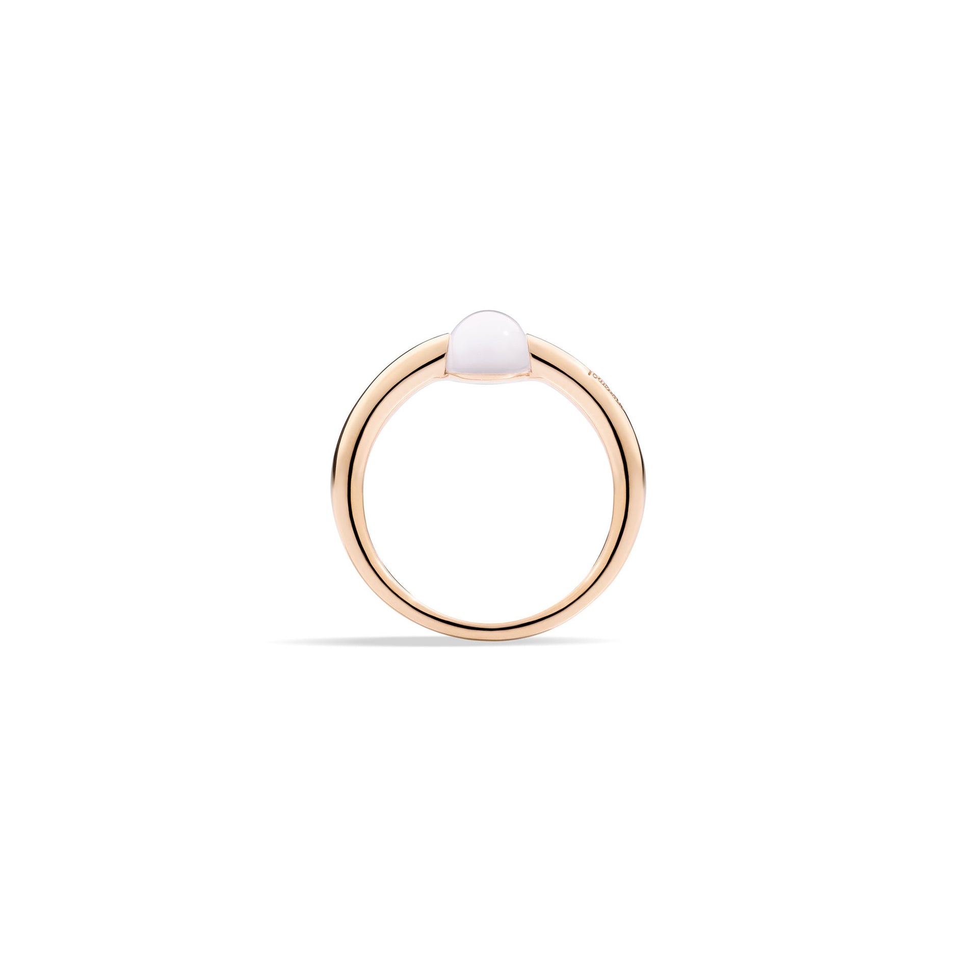 M'ama non M'ama Ring in 18k Rose Gold with Moonstone - Orsini Jewellers NZ