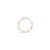 Sabbia Ring in 18k Rose Gold with White Diamonds - Orsini Jewellers NZ